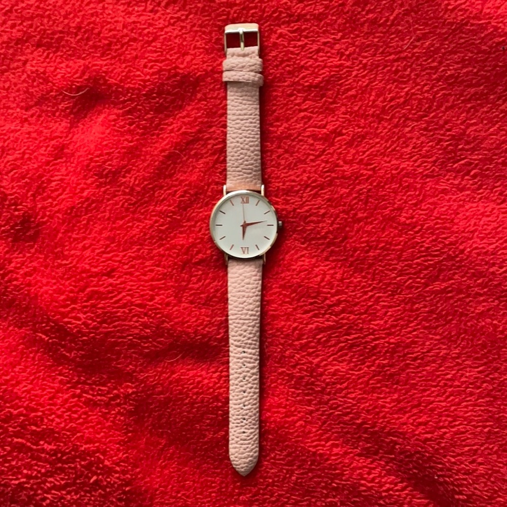 Light pink watch